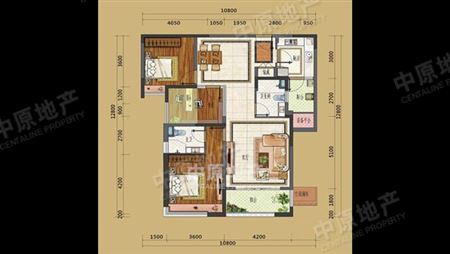 仁恒滨河湾二期-户型图